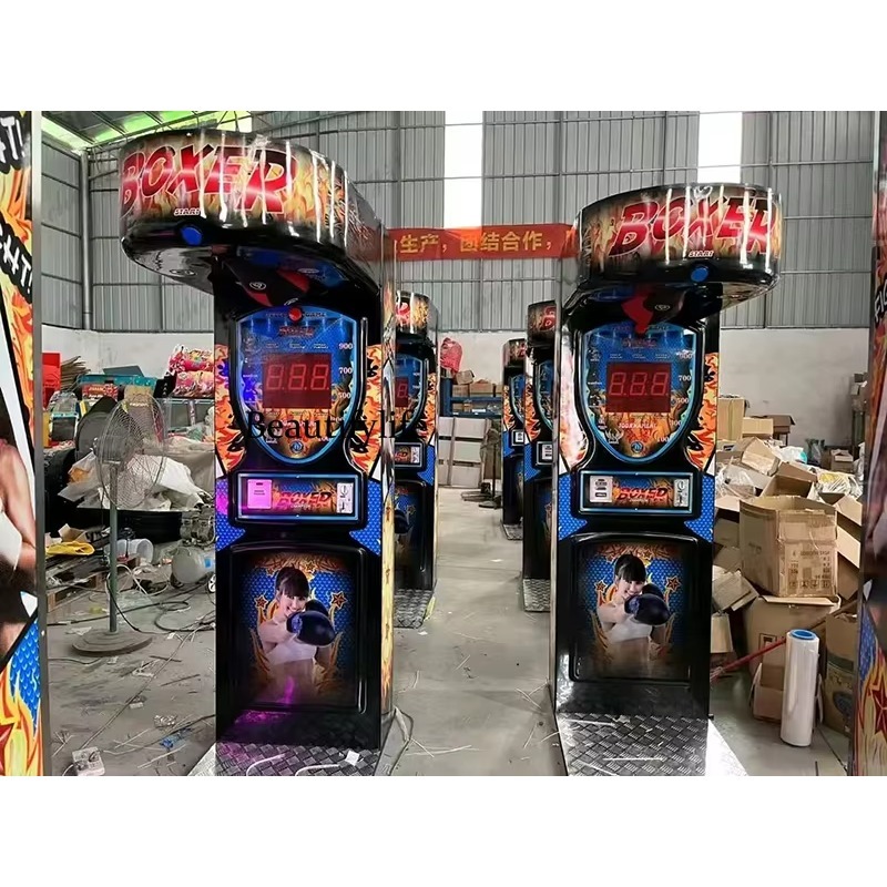 Arcade Games & Vending Llc - Máquina de Jogo de Boxe Operada