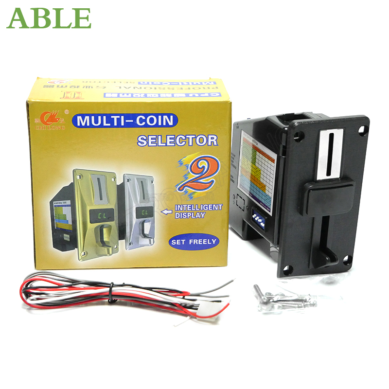Arcade Games Vending - Multi Coin Acceptors CL-168 Selector Diferente