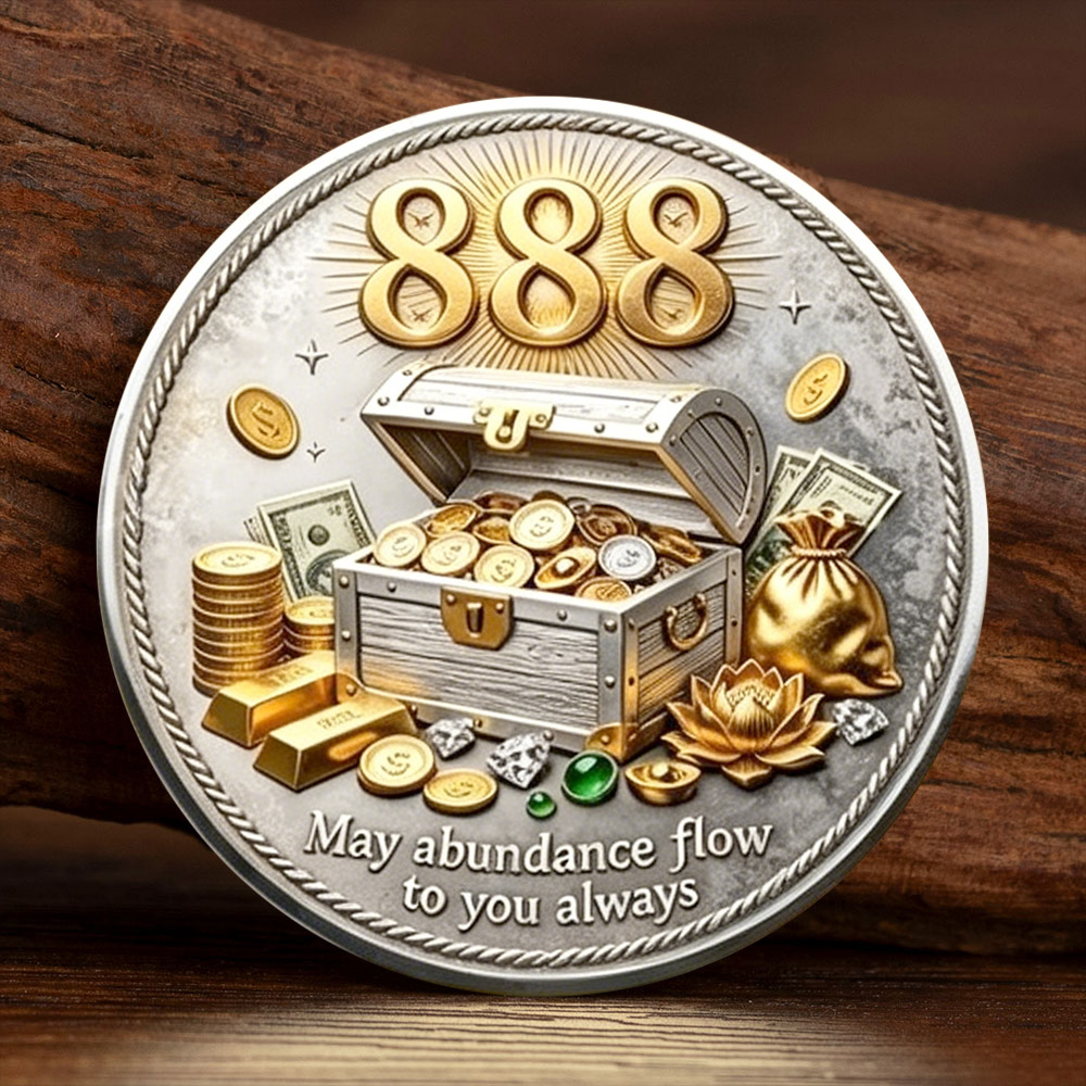Token Coin Mechanism - Moeda Comemorativa 2D Banhada a Ouro