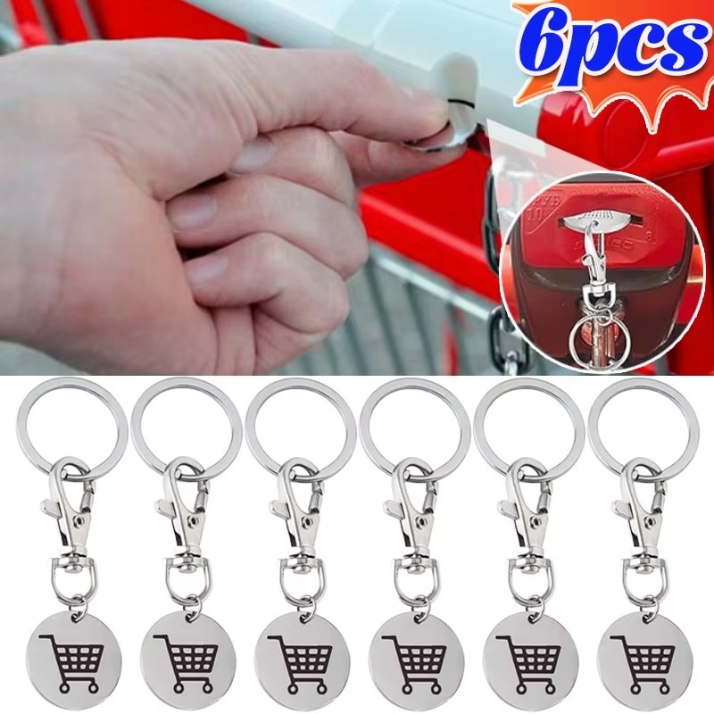 Token Coin Mechanism - Chaveiro de tokens para carrinho de