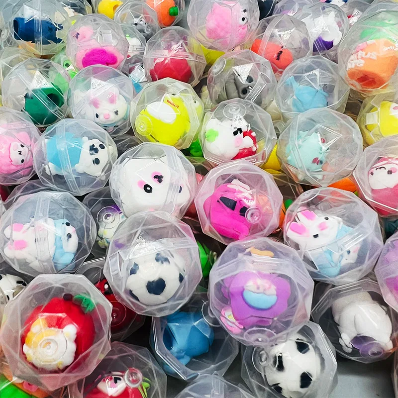 Claw Crane Machine - Ovo torcido transparente para mini máquina
