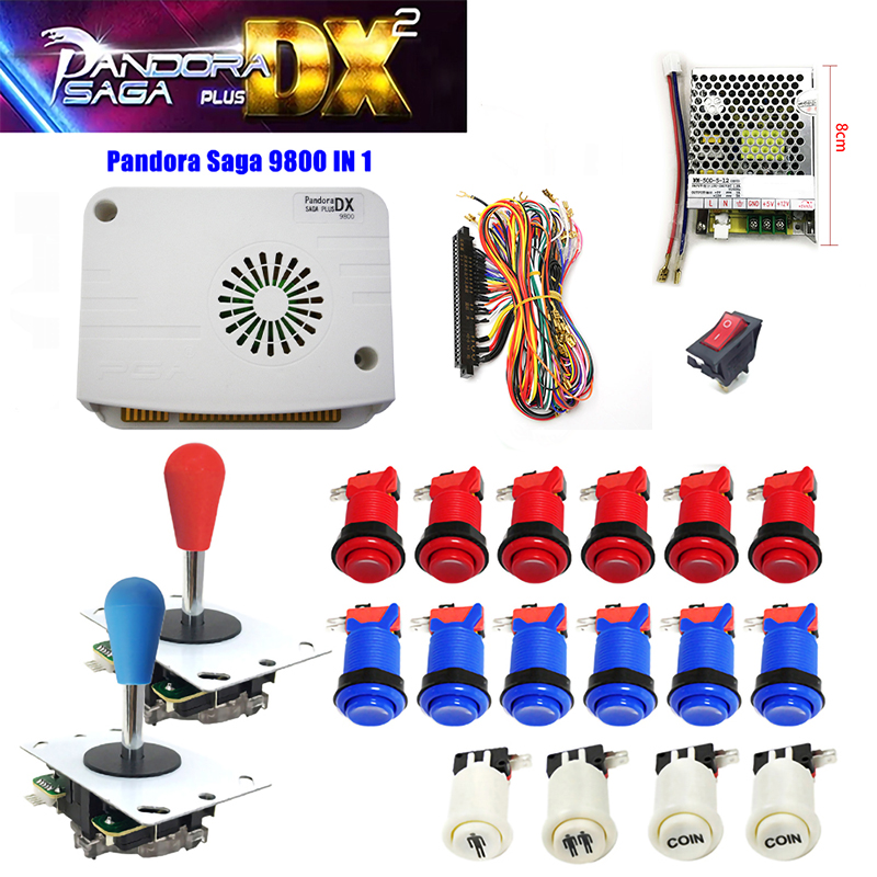 Trackball Controller Arcade - Kit DIY Arcade 9800 em 1