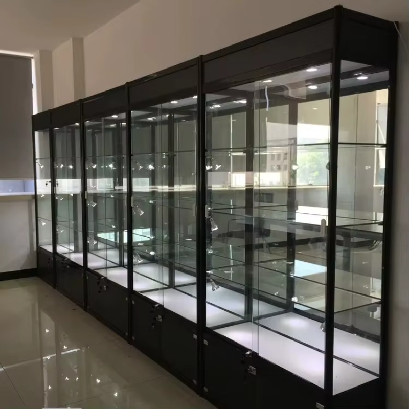 Glass Cabinet Display - Vitrine de Vidro para Shopping Center