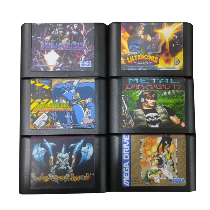 Sega Arcade Coin Pusher - Cartão de jogo personalizado md retro,