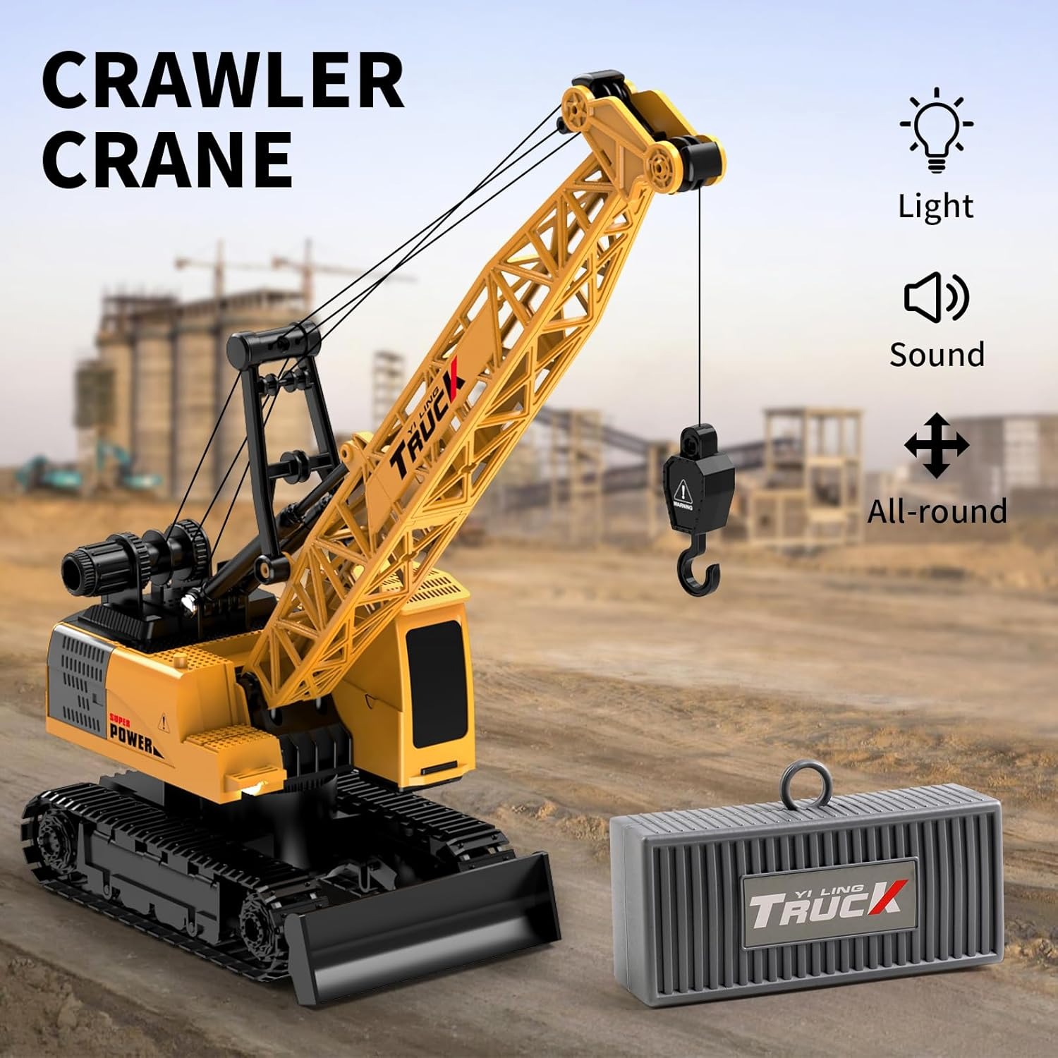 Claw Crane Machine - Brinquedo de Controle Remoto RC: Guindaste
