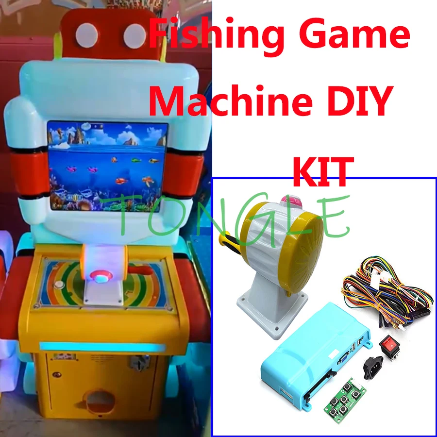 Joystick Arcade Parts - Kit DIY para Jogo de Pesca