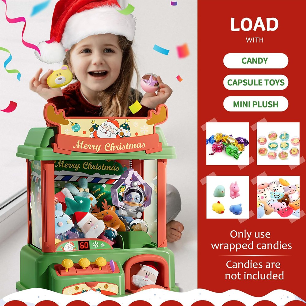 Maquina de Natal para crianças - Arcade Games Vending avaliação e preço
