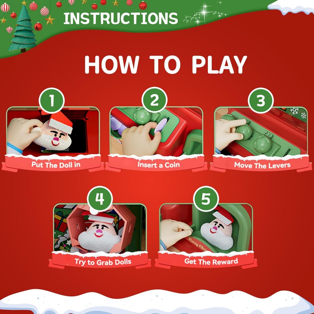 Maquina de Natal para crianças - Arcade Games Vending avaliação e preço