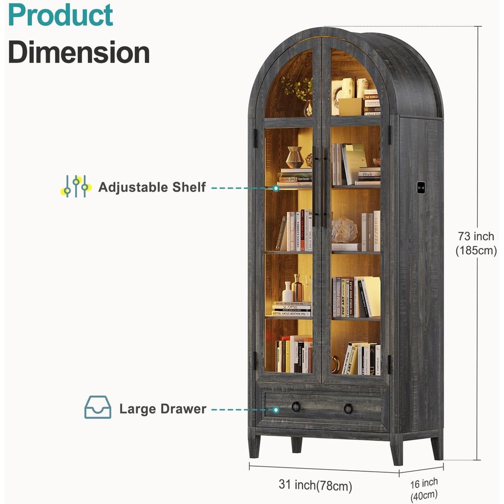 Armário Expositor de Vidro Arq - Glass Cabinet Display avaliação e preço