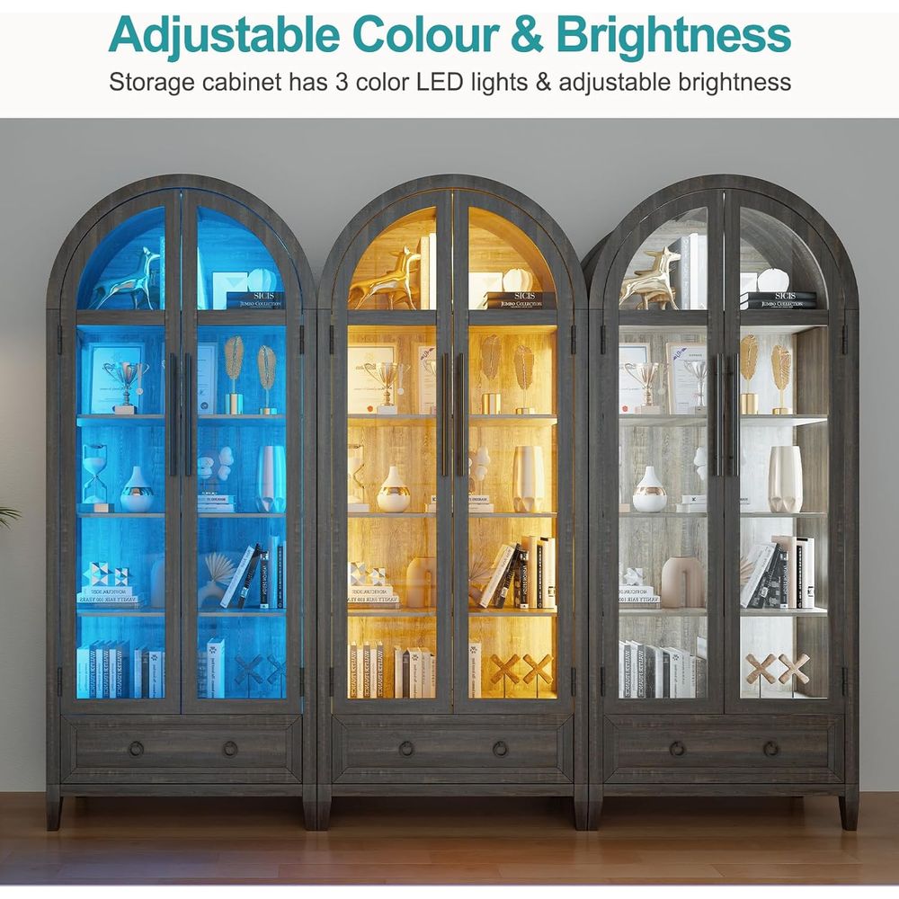 Armário Expositor de Vidro Arq - Glass Cabinet Display avaliação e preço