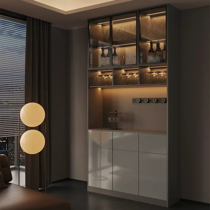 Armário de vinho italiano de l - Glass Cabinet Display avaliação e preço