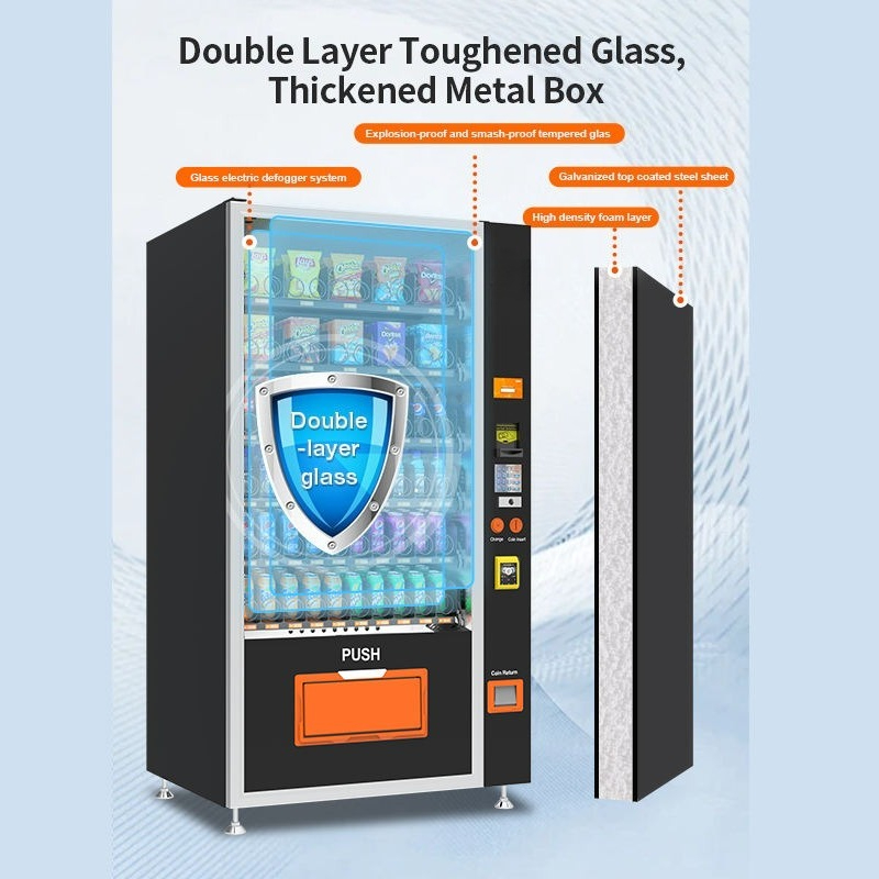 Máquina de Venda Automática co - Commercial Vending Machine avaliação e preço