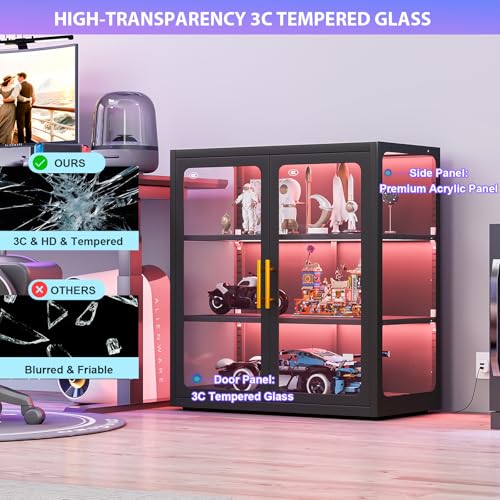 Armário Expositor com Portas d - Glass Cabinet Display avaliação e preço