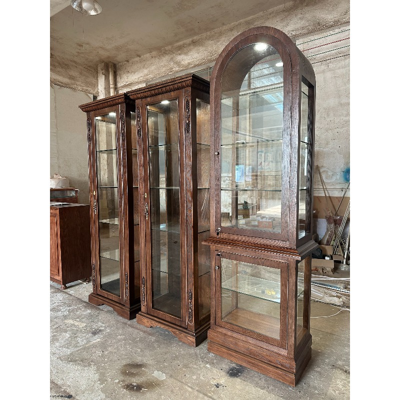 Armário Expositor Antigo Chinê - Glass Cabinet Display avaliação e preço
