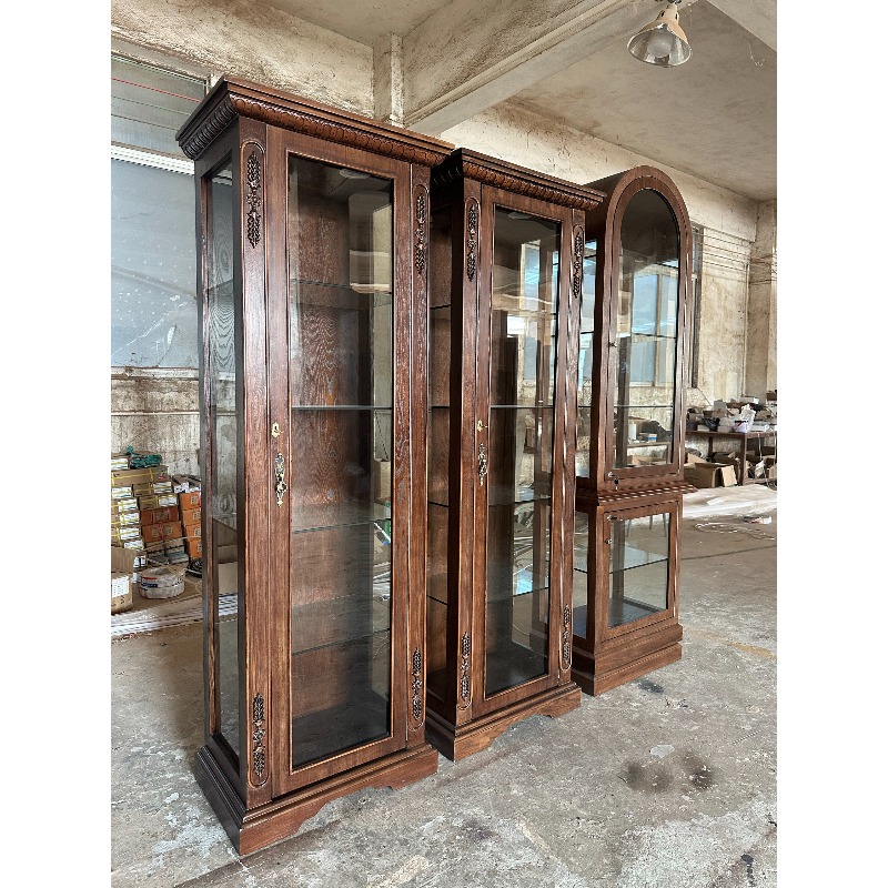 Armário Expositor Antigo Chinê - Glass Cabinet Display avaliação e preço