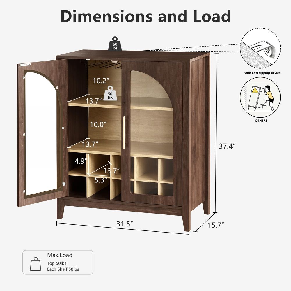 Armário de Armazenamento Alto  - Glass Cabinet Display avaliação e preço