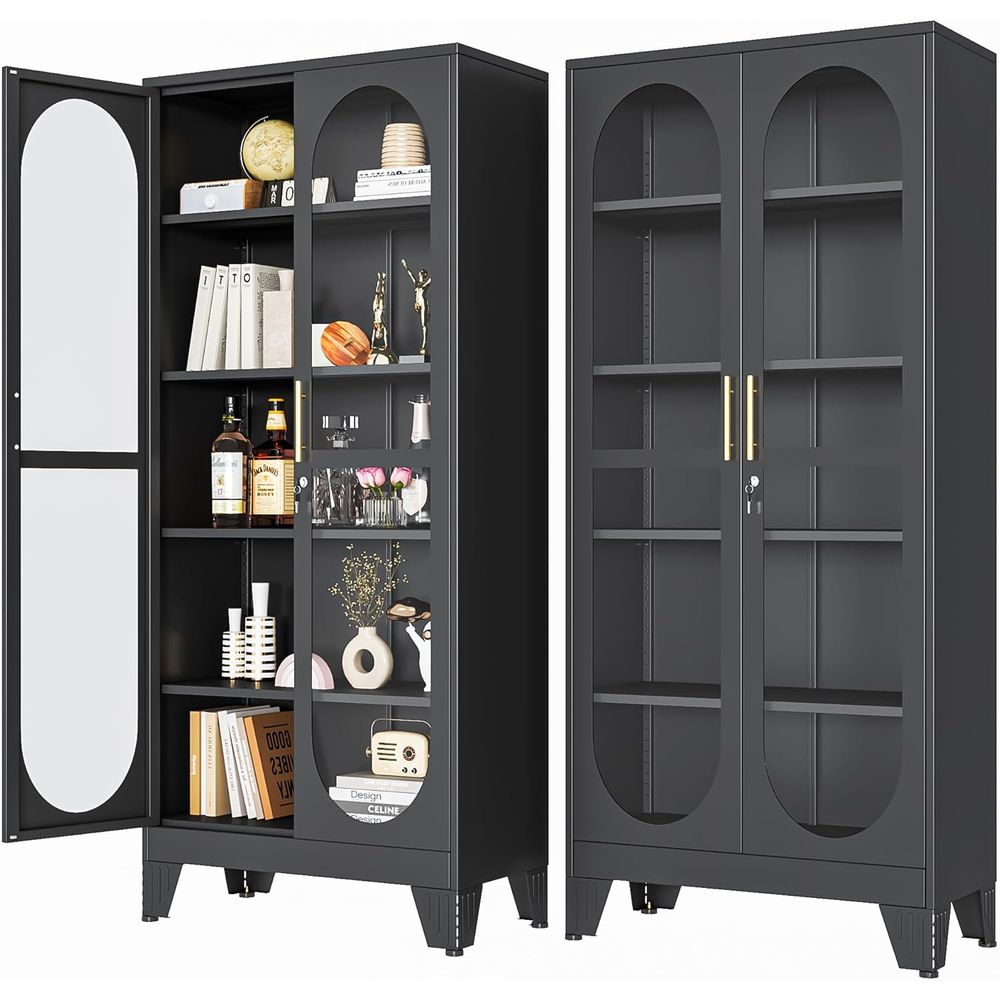 Armário Expositor com Fechadur - Glass Cabinet Display avaliação e preço