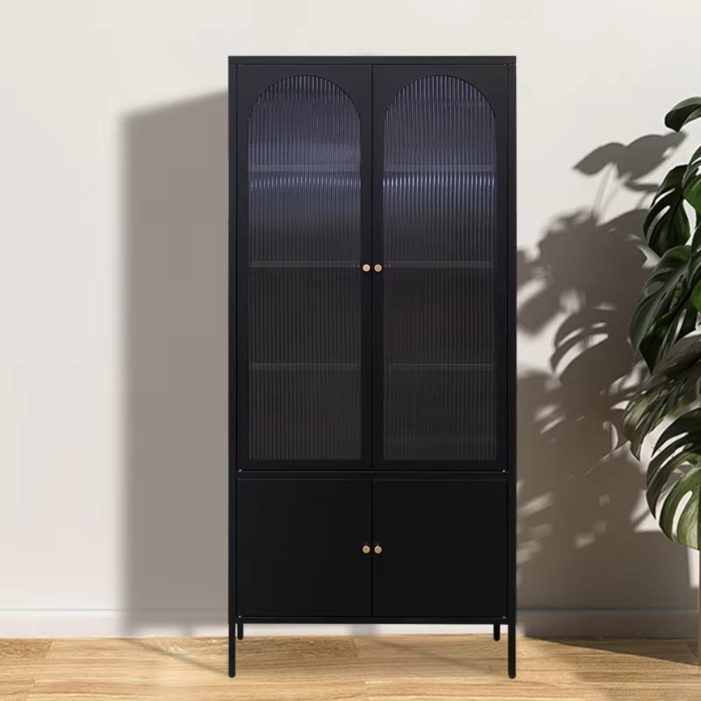 Armário de Vidro Moderno de No - Glass Cabinet Display avaliação e preço
