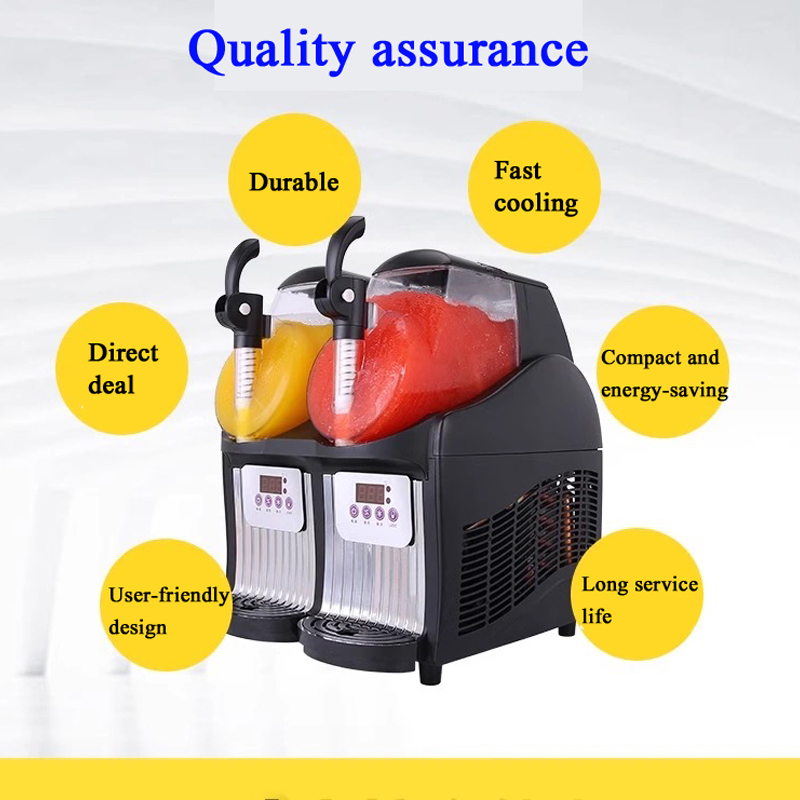 Máquina de Slushy, 4L, Cilindr - Slushie Machine Vending avaliação e preço