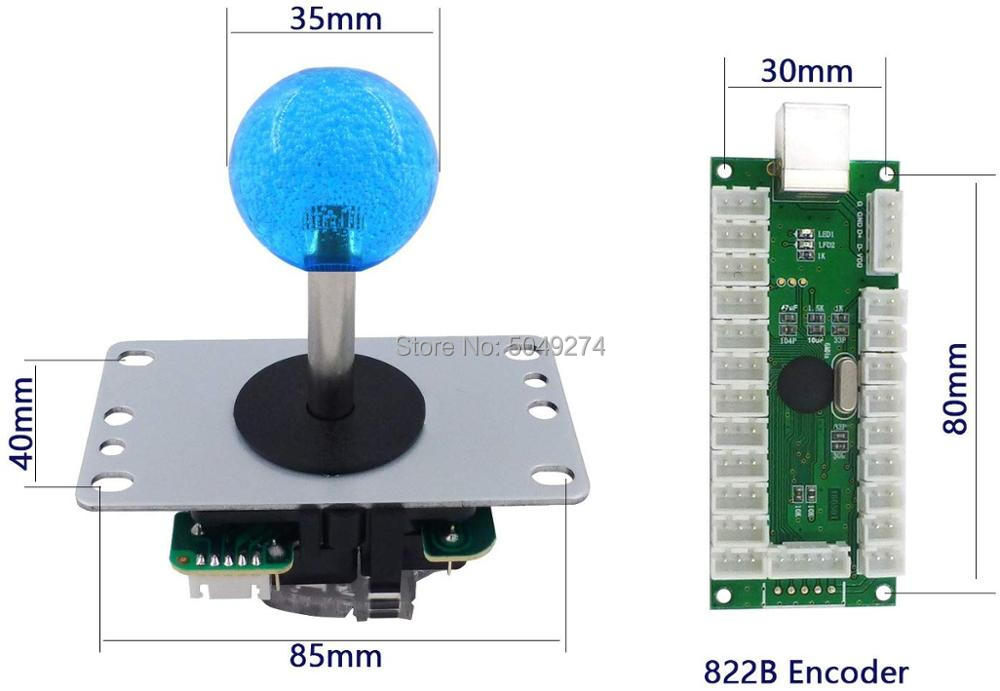 Kit DIY Arcade Hitbox com Enco - Arcade Ticket Machine avaliação e preço