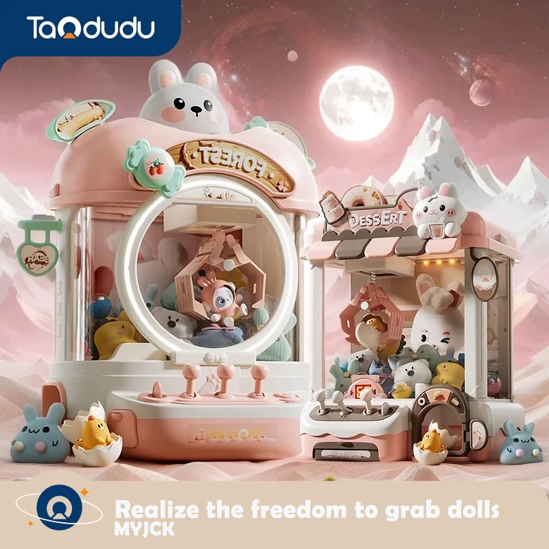 Diy boneca máquina crianças mo - Claw Crane Machine avaliação e preço