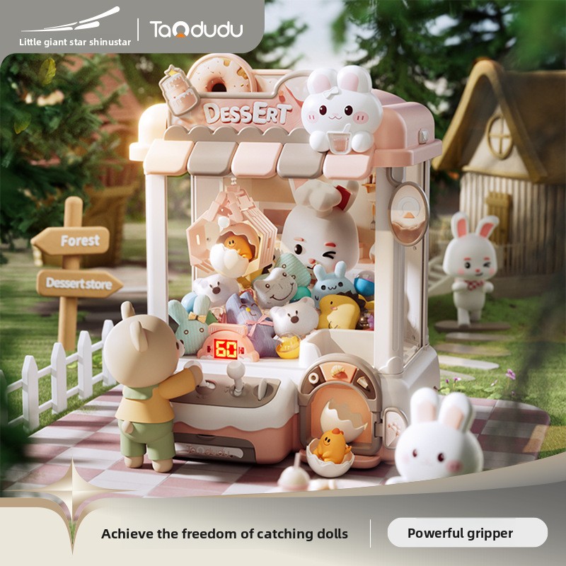 Diy boneca máquina crianças mo - Claw Crane Machine avaliação e preço