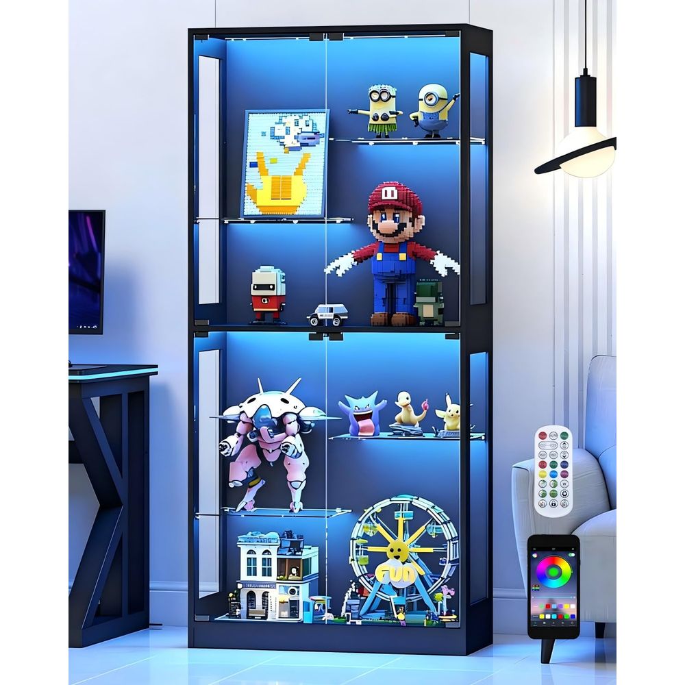 Armário Expositor com Portas d - Glass Cabinet Display avaliação e preço