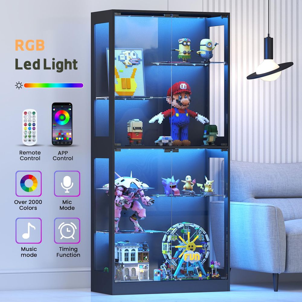 Armário Expositor com Portas d - Glass Cabinet Display avaliação e preço