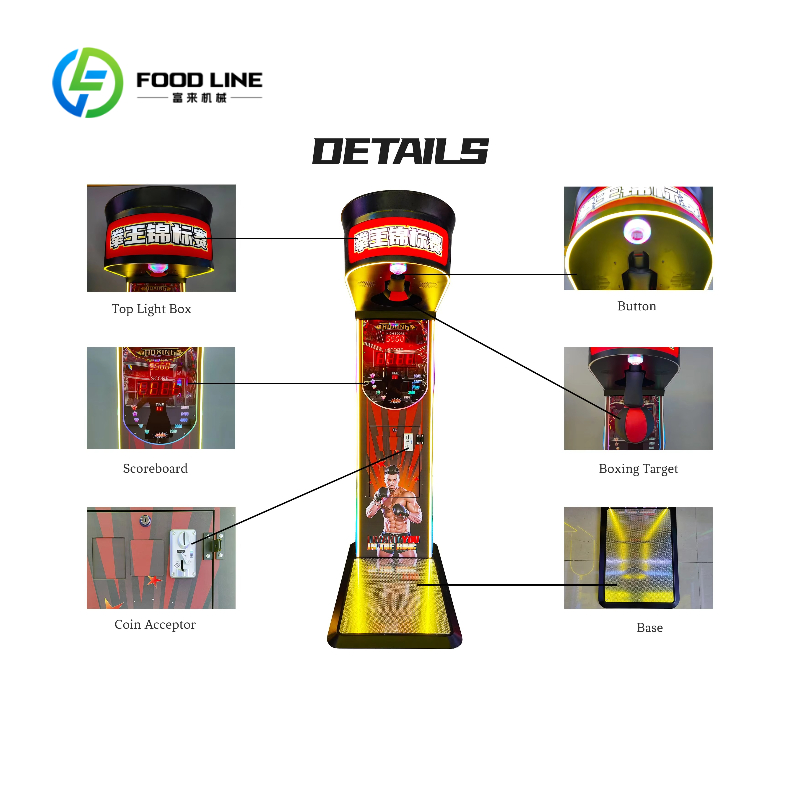Máquina de Jogos de Boxe Eletr - Arcade Games Vending avaliação e preço