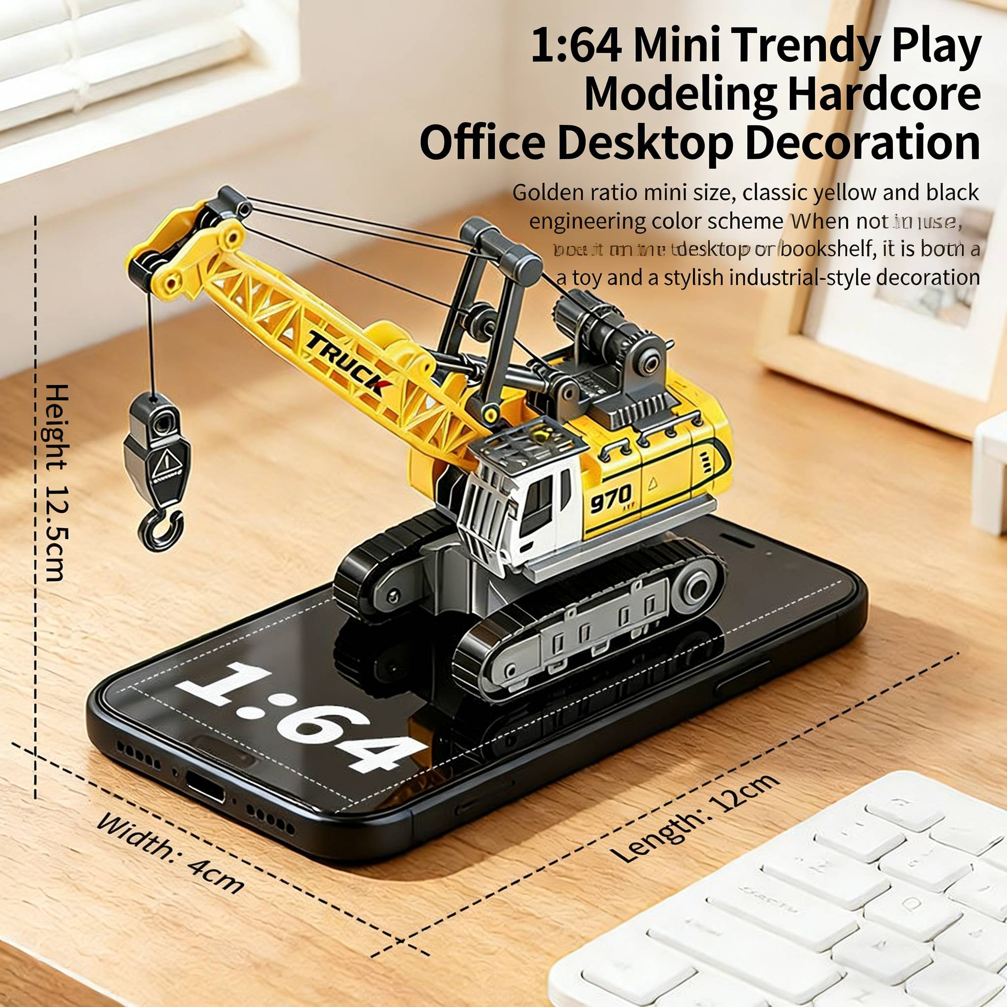 Miniatura de Carro RC 1/64 par - Claw Crane Machine avaliação e preço